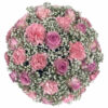 Blumenkugel aus Rosen inkl. Schleifenband in allen Farben