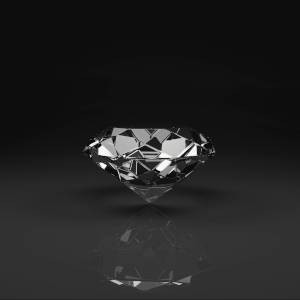 Diamant aus Asche als Erinnerung